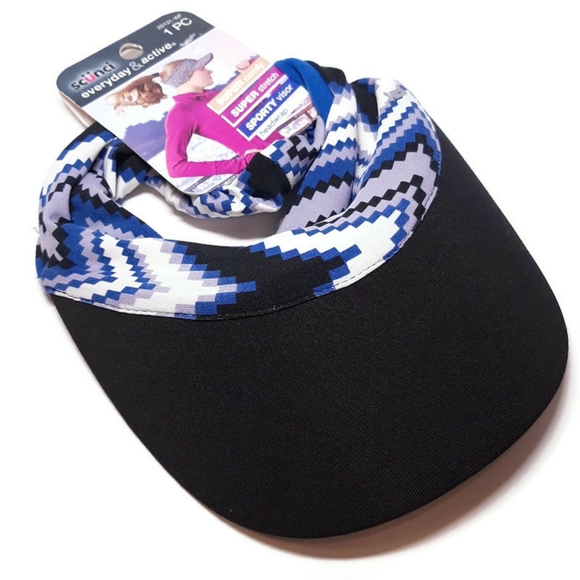 scunci Accessories Scunci Sporty Visor Headwrap Headband Hat Poshmark